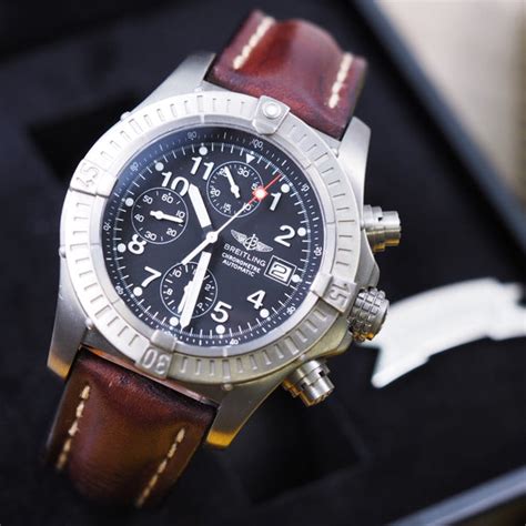 breitling avenger chronograph men's automatic watch|Breitling chrono avenger blood diamond.